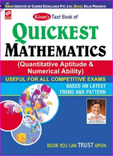 Download Quickest Mathematics By Kiran Prakashan 1