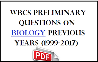 Wbcs Preliminary Questions on Biology